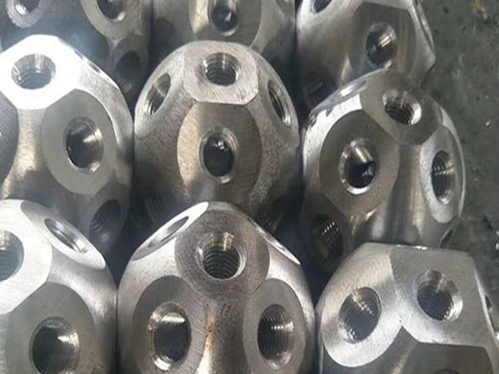 仪征螺栓球网架杆件制作